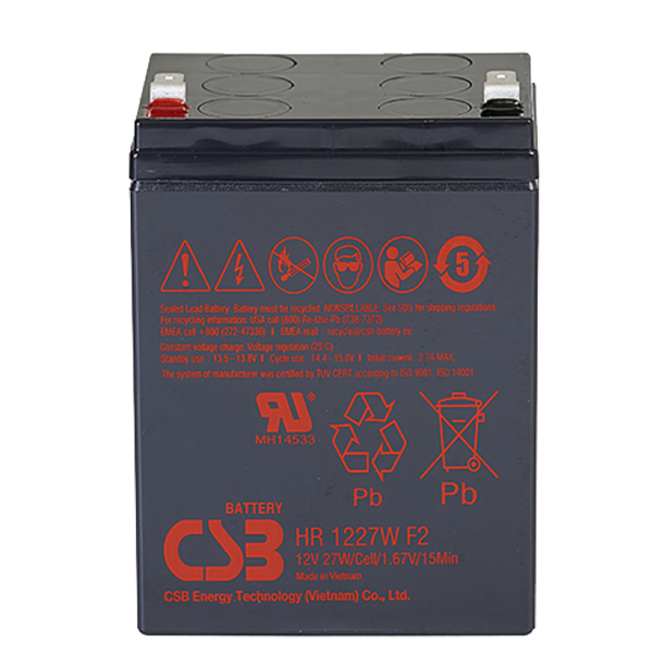 АКБ CSB Аккумуляторная батарея для ИБП (12V/7.5Ah)