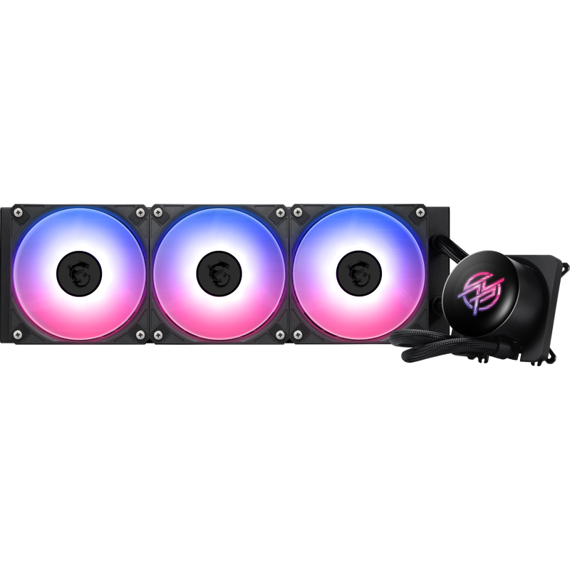 Жидкостная система охлаждения MSI MPG CORELIQUID P13 360 , 3X120MM FAN, IPS LCD, LGA1700/1851, AM5