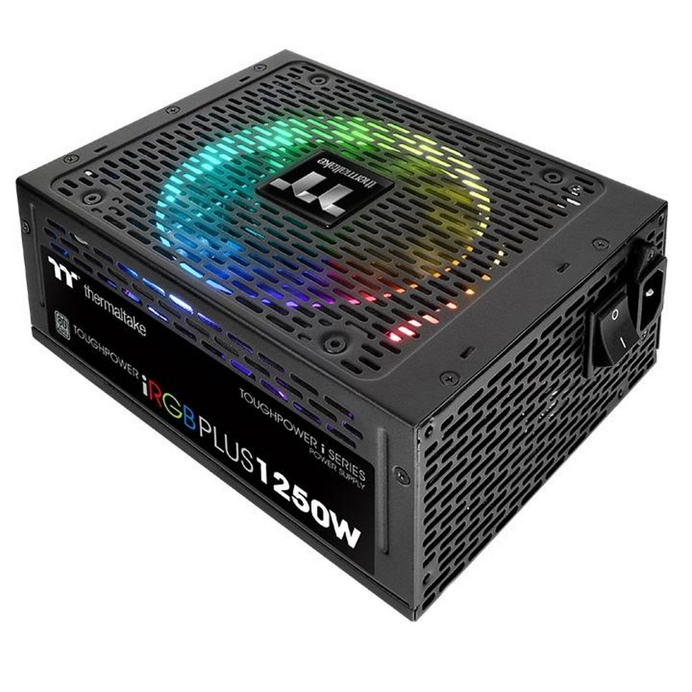 Toughpower iRGB PLUS 1250W Titanium PS-TPI-1250F3FDTE-1 /1250W/Fully Modular/Riing Duo/Full Range/Di