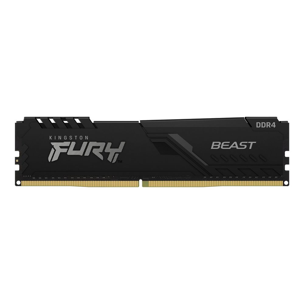 Память DDR4 32Gb 3200MHz Kingston KF432C16BB/32 Fury Beast Black RTL Gaming PC4-25600 CL16 DIMM 288-