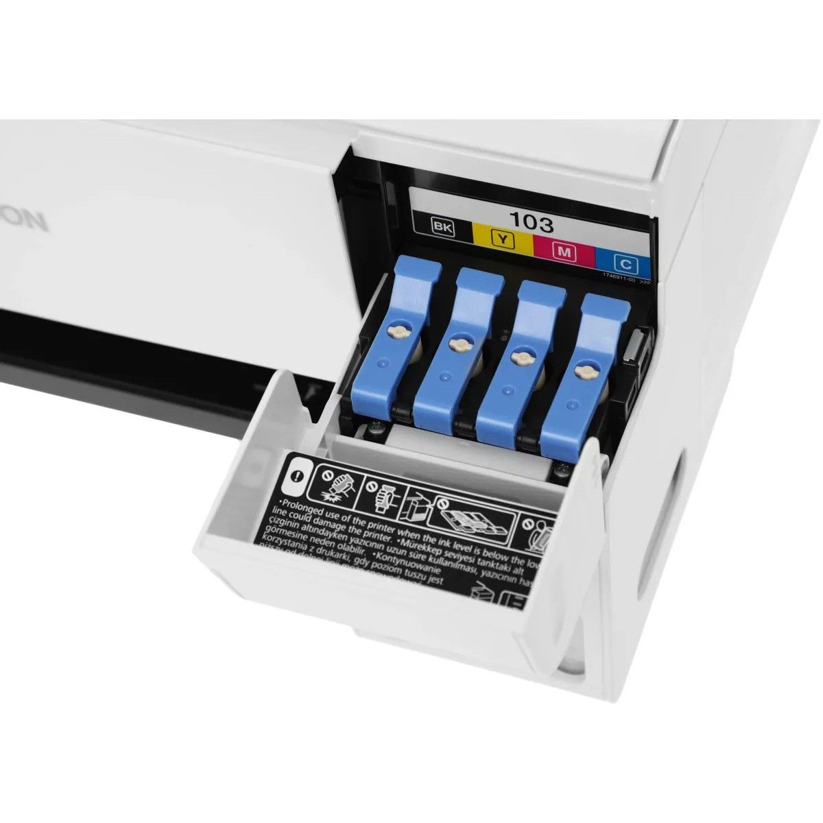 МФУ Epson L3256 A4, струйное, цветное, 10стр/мин, 5760x1440dpi, Ethernet/USB/WiFi, СНПЧ (C11CJ67411)