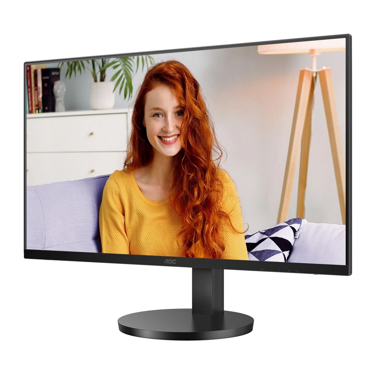 Монитор 27" AOC U27B3CF Black (4K, IPS, 3840x2160, 4 ms, 178°/178°, 350 cd/m, 20M:1, +HDMI 2.0,