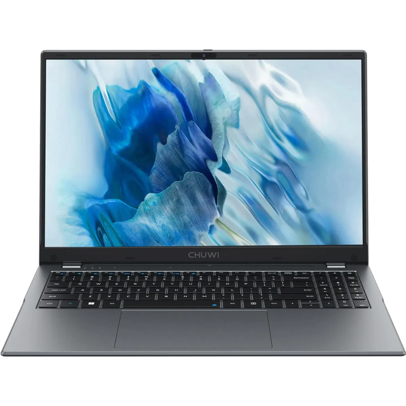 CHUWI GemiBook Plus [CWI620-PN1N5N1HDMXX] Grey 15.6" {FHD N100(0.8Ghz)/16Gb/512Gb SSD/W11H/+m}