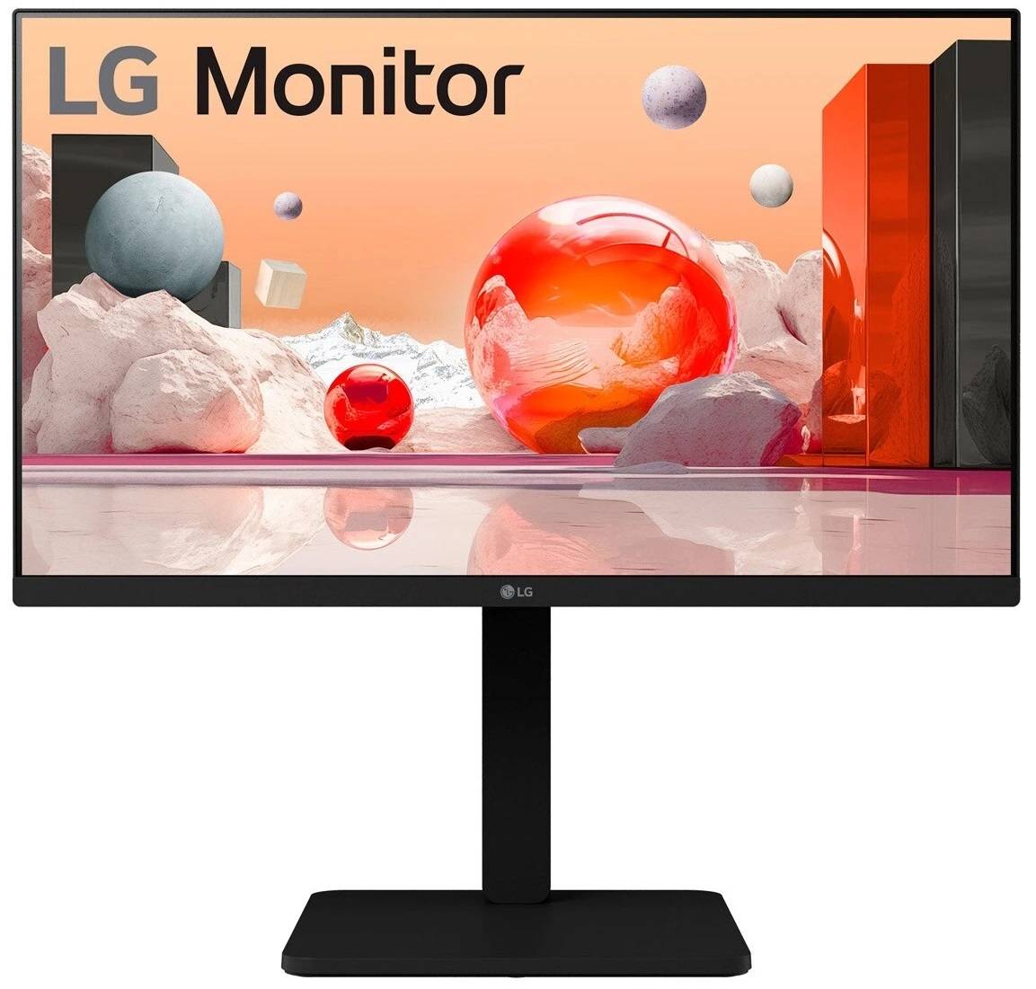 LCD LG 23.8" 24BA450-B {IPS 1920x1080 100Hz 5ms 1300:1 8bit(6bit+FRC) 250cd D-Sub HDMI DisplayPort 2