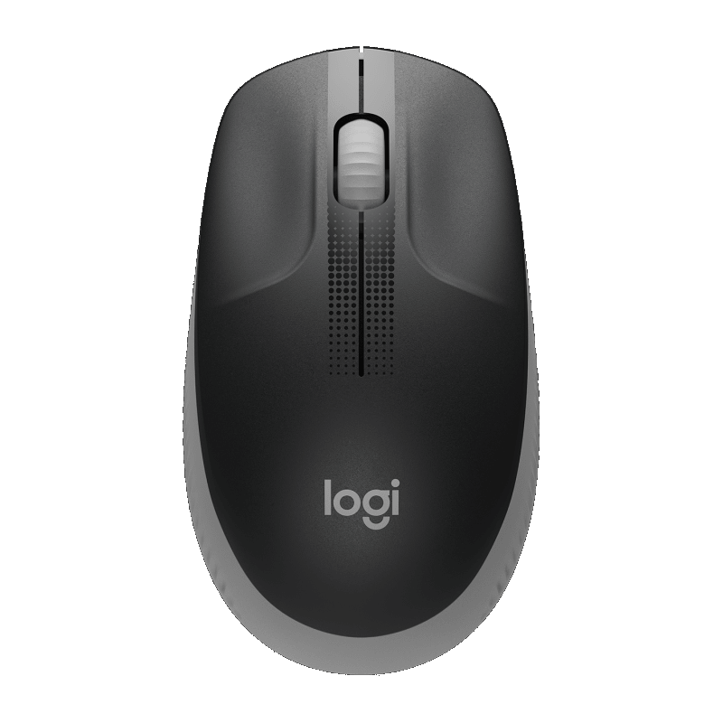 Мышь Logitech M190 черный/серый оптическая 1000dpi беспров. USB 2but (910-005906)