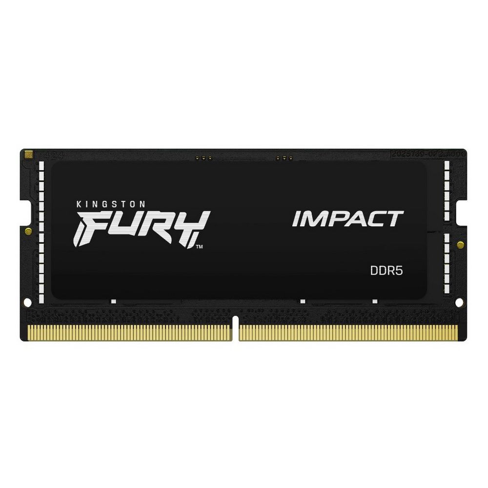 Оперативная память Kingston DDR5 32GB 4800MT/s CL38 SODIMM FURY Impact PnP