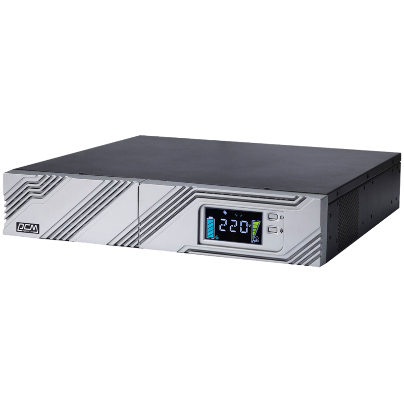 Источник бесперебойного питания Powercom Smart-UPS SMART RT, Line-Interactive, 3000VA/2700W, Rack/To