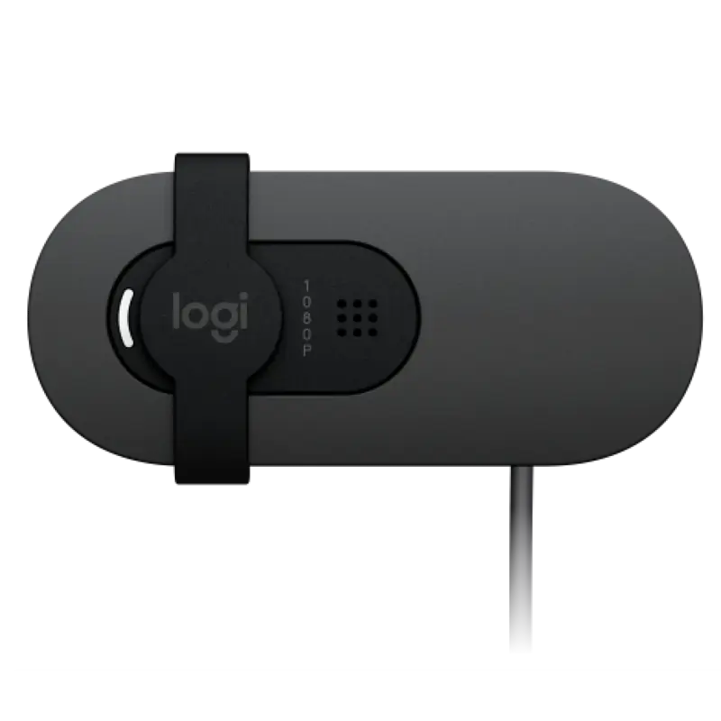 Камера Web Logitech HD Webcam Brio 100 черный 2Mpix (1920x1080) USB-A с микрофоном для ноутбука (960