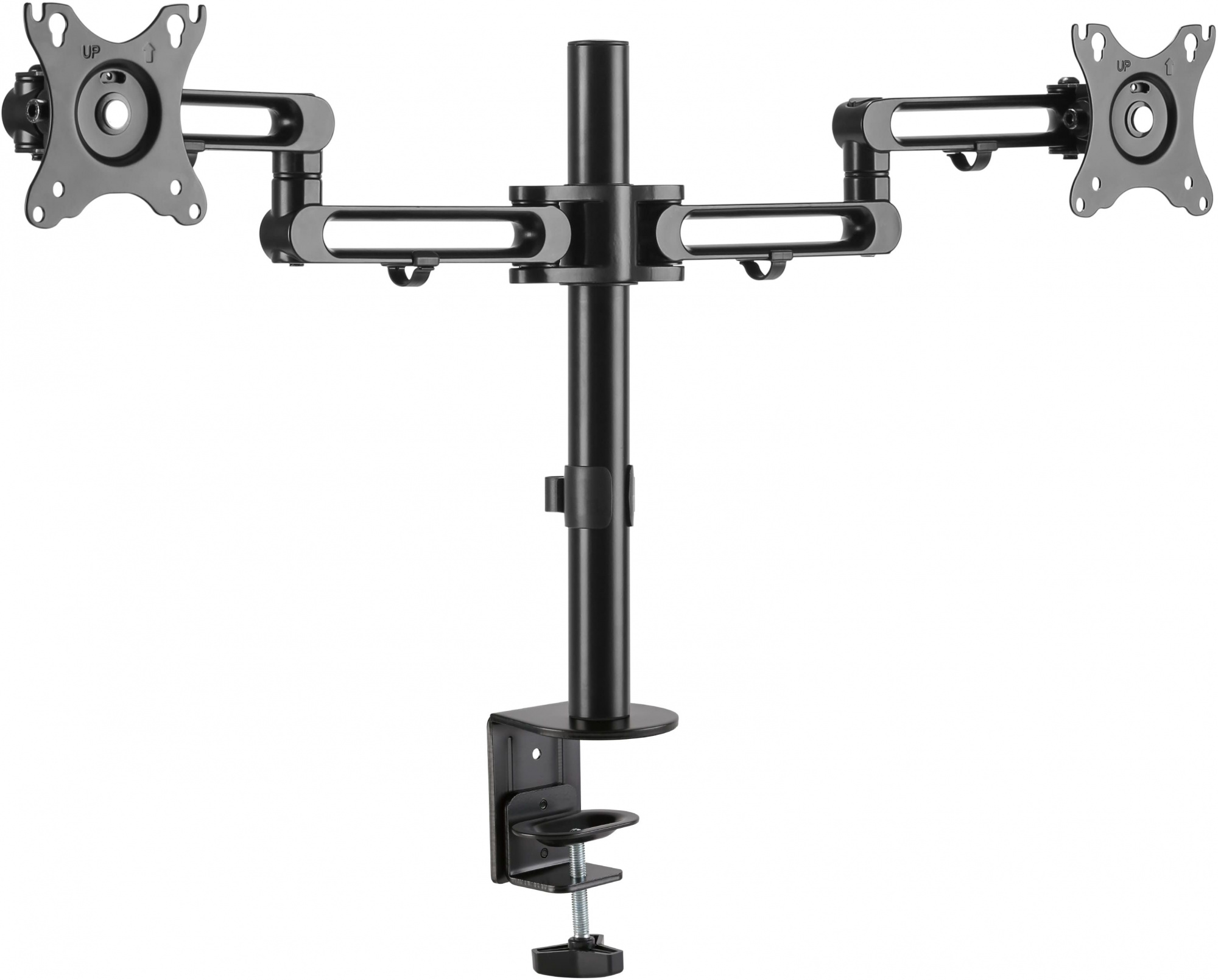 Кронштейн для мониторов Ultramounts UM737 черный 17"-32" макс.8кг крепление к столешнице поворот и н