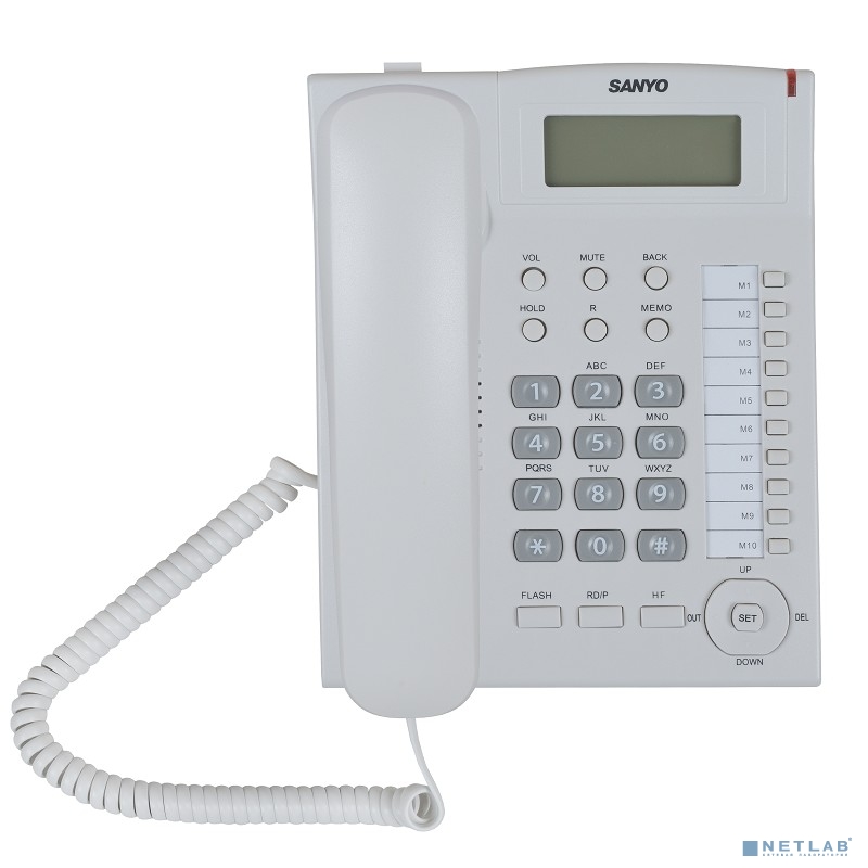Телефон проводной Sanyo RA-S517W белый