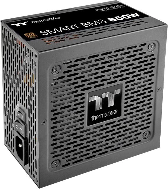 Блок питания Thermaltake ATX 850W Smart BM3 Gen.5 80+ bronze (20+4pin) APFC 120mm fan 6xSATA Cab Man