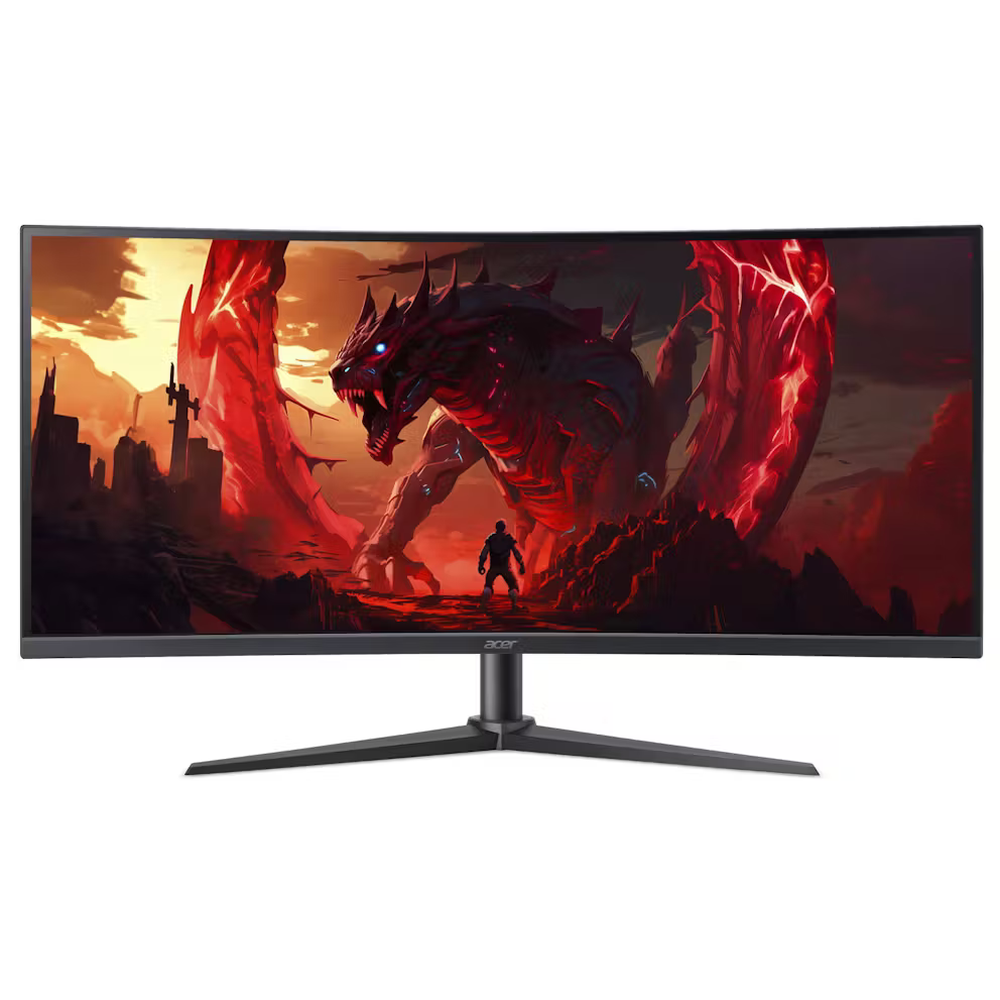 Монитор 34" ACER XZ340CURW0bmiiphx Black (VA, изогнутый, 3440x1440, 240Hz, 1 ms, 178°/178°, 250