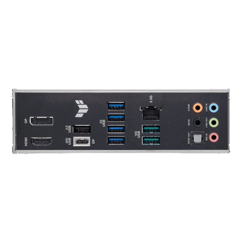 Материнская плата Asus TUF GAMING B860M-PLUS Soc-1851 Intel B860 4xDDR5 mATX AC`97 8ch(7.1) 2.5Gg RA