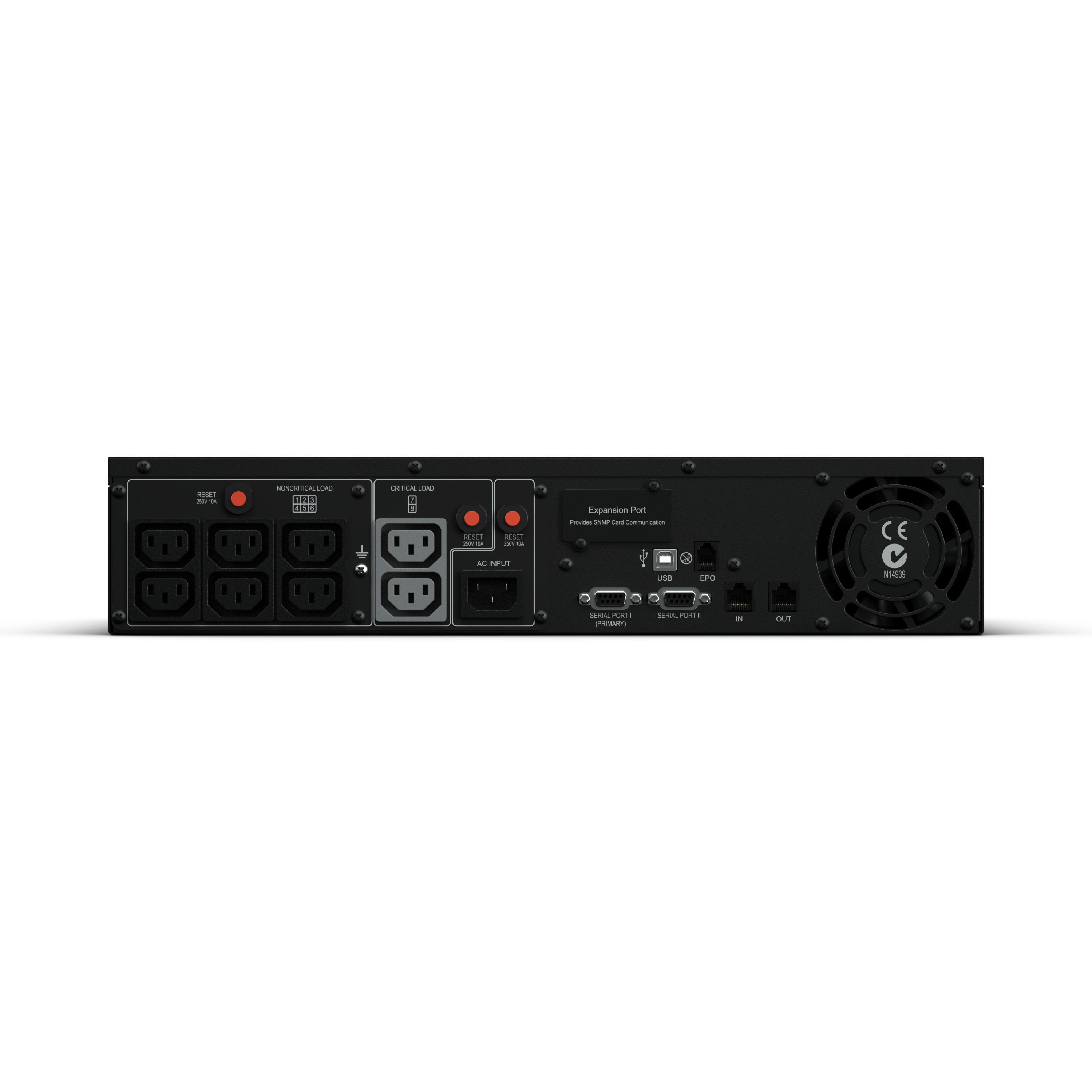CyberPower ИБП Line-Interactive PR1000ELCDRT2UA 1000VA/900W USB/RS-232/Dry/EPO/SNMPslot/RJ11/45 (8 I