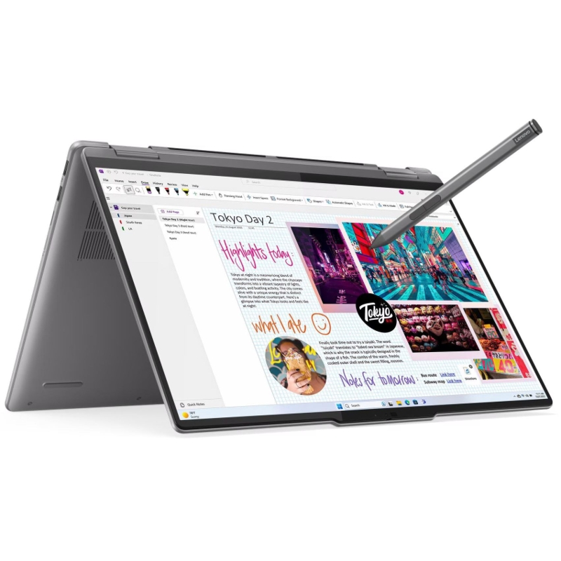 Ноутбук Lenovo Yoga 7 2-in-1 16AHP9 16"(1920x1200 IPS)/Touch/AMD Ryzen 7 8840HS(3.8Ghz)/16384Mb/512P