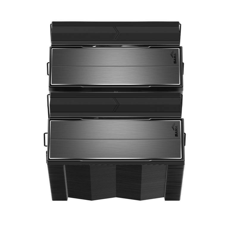 Кулер для процессора SAMA A60B (265W, 4-pin PWM, 156.5mm, 6x6mm, 2x120mm, 78CFM, 29dBA, 2200RPM, S: 