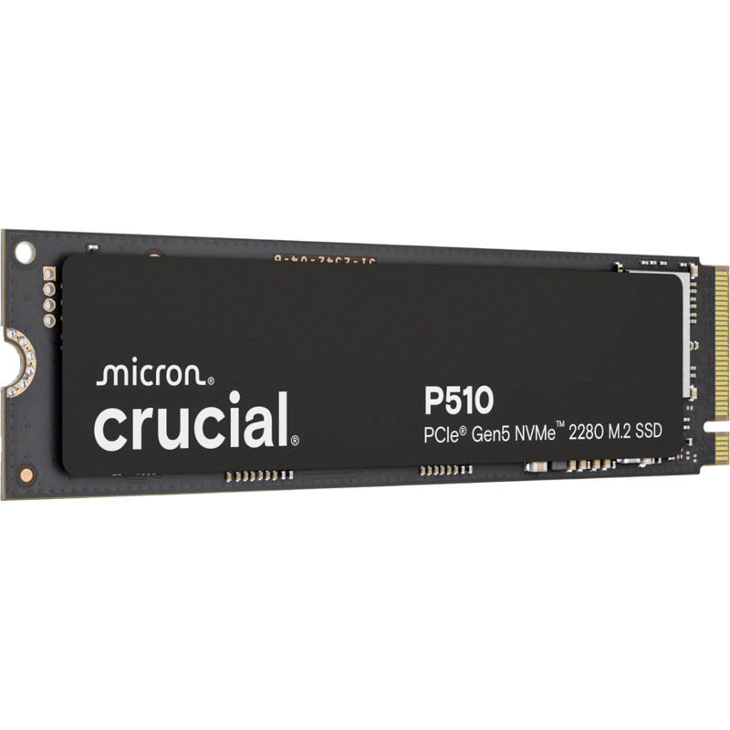 Твердотельный накопитель SSD Crucial P510 2TB PCIe Gen5 NVMe M.2 SSD CT2000P510SSD8