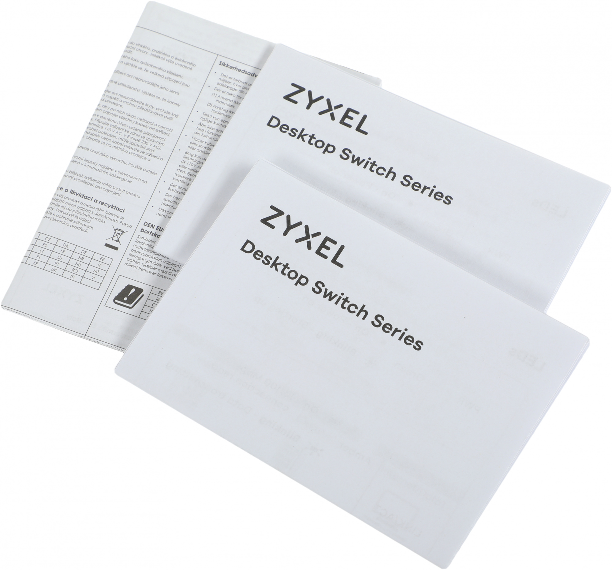Коммутатор Zyxel GS1005HP-EU0101F (L2) 5x1Гбит/с 4PoE+ 60W неуправляемый