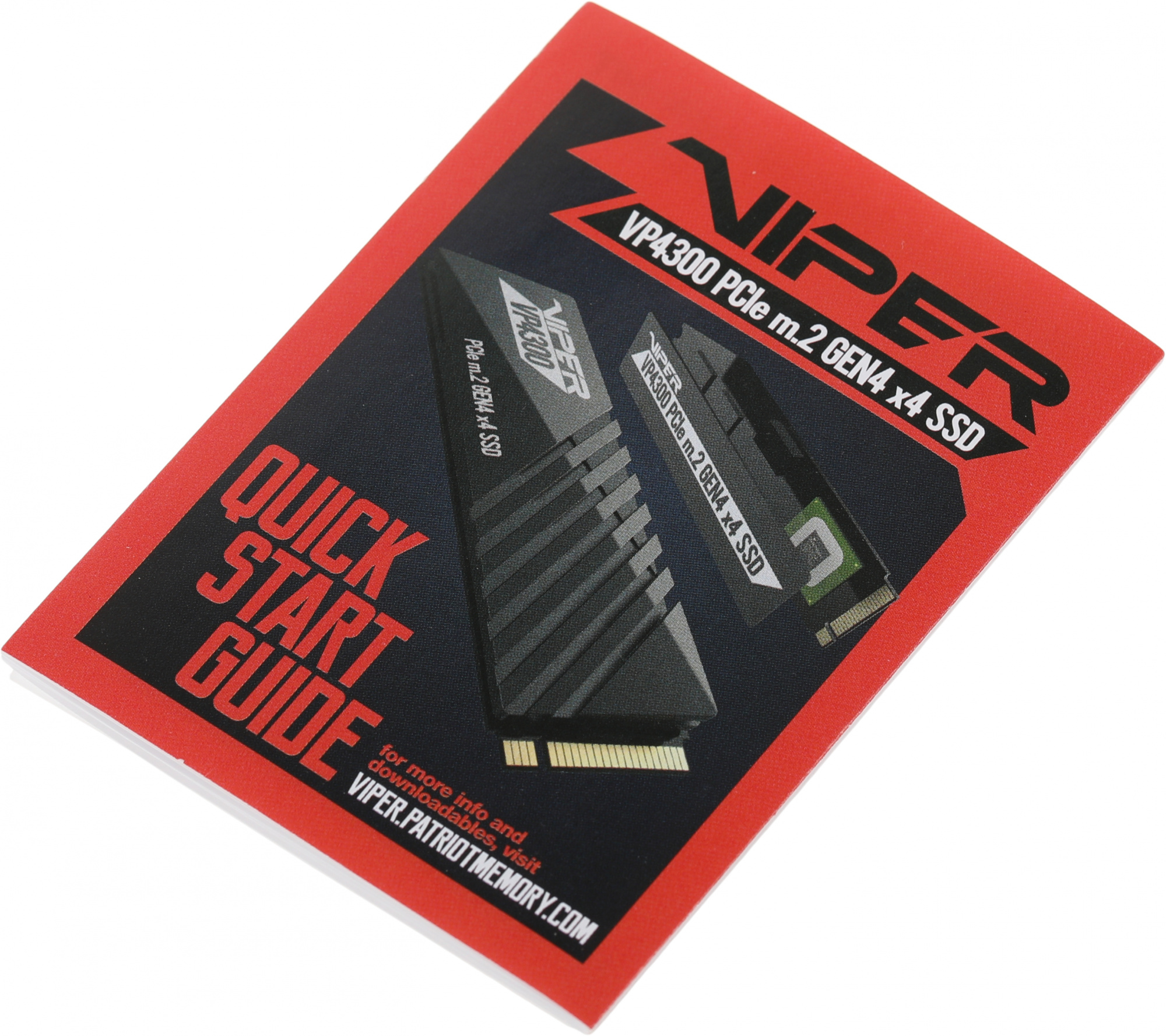 Накопитель SSD Patriot PCIe 4.0 x4 2TB VP4300-2TBM28H Viper VP4300 M.2 2280