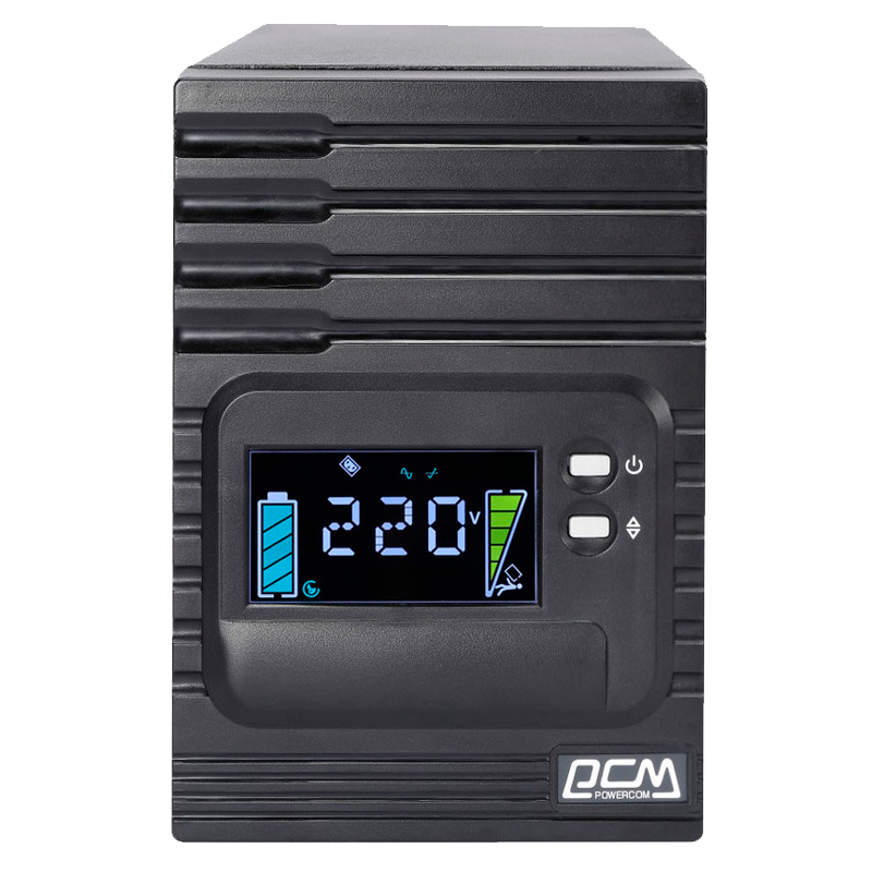 Источник бесперебойного питания Powercom Smart King Pro+ SPT-2000, Line-Interactive, LCD, 2000VA/160