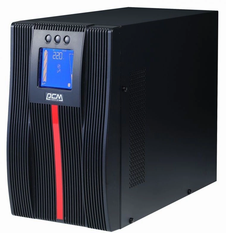Источник бесперебойного питания Powercom MACAN, On-Line, 1500VA/1500W, Tower, 6*IEC320-C13, Serial+U