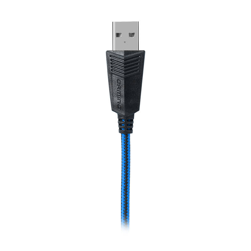Наушники с микрофоном Sven AP-U980MV черный/синий 2.2м мониторные оголовье (SV-015633)