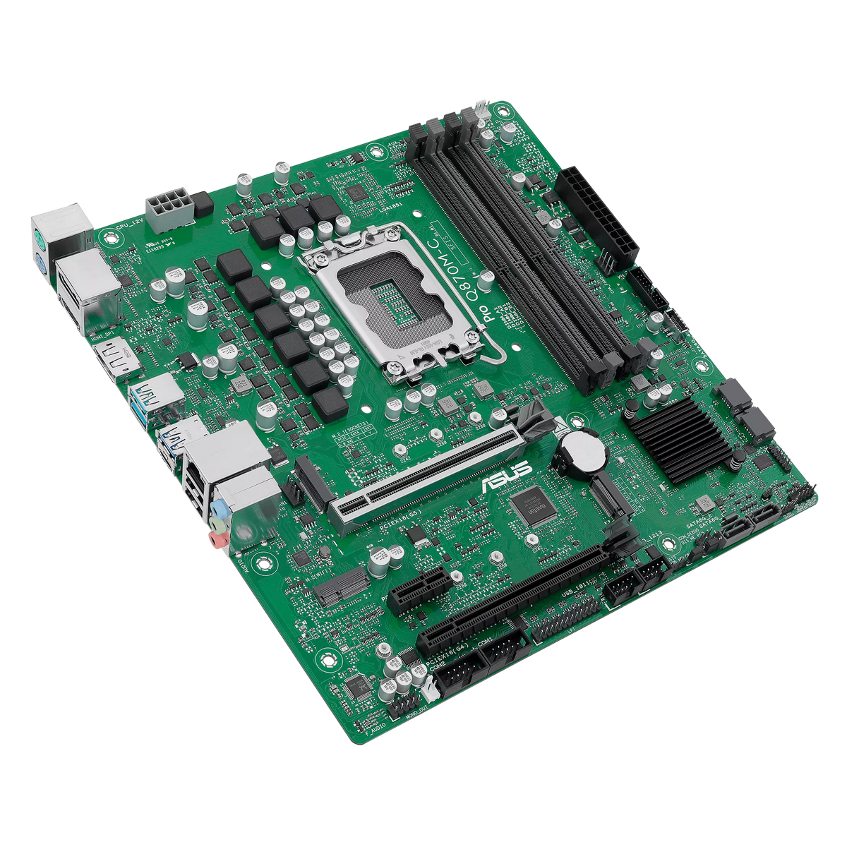 Материнская плата Asus PRO Q870M-C-CSM Soc-1851 Intel Q870 4xDDR5 mATX AC`97 8ch(7.1) GbLAN RAID+HDM
