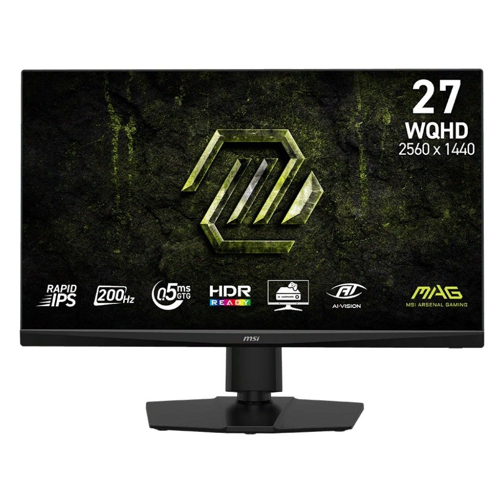 Монитор MSI 272QPF E20 27" 16:9 WQHD(2560x1440) Rapid IPS Flat, 0.5ms(GTG), 1000:1, 100M:1, 300nits,
