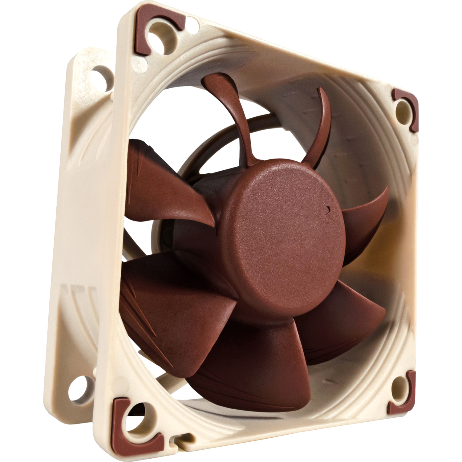 Кулер для корпуса/ Case Cooler Noctua NF-A6X25 5V PWM (60x60x25mm, 4-pin PWM, 29.2CFM, 19.3dBA, 3000RPM, Beige/Brown)