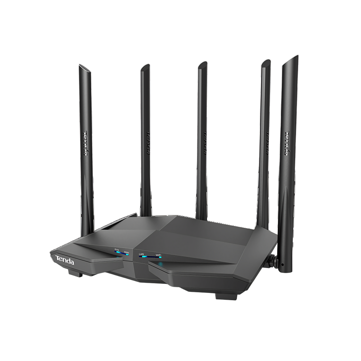 Роутер беспроводной Tenda AC11 AC1200 10/100/1000BASE-TX черный