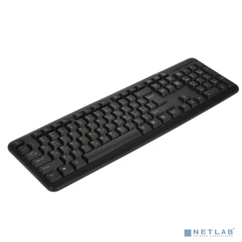 Exegate EX279940RUS Клавиатура Exegate LY-331L, <USB, шнур 2м, черная,  104кл, Enter большой>, OEM