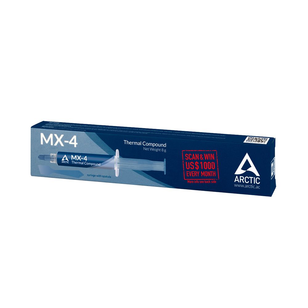 Термопаста MX-4 Thermal Compound 8-gramm mit Spachtel ACTCP00059A