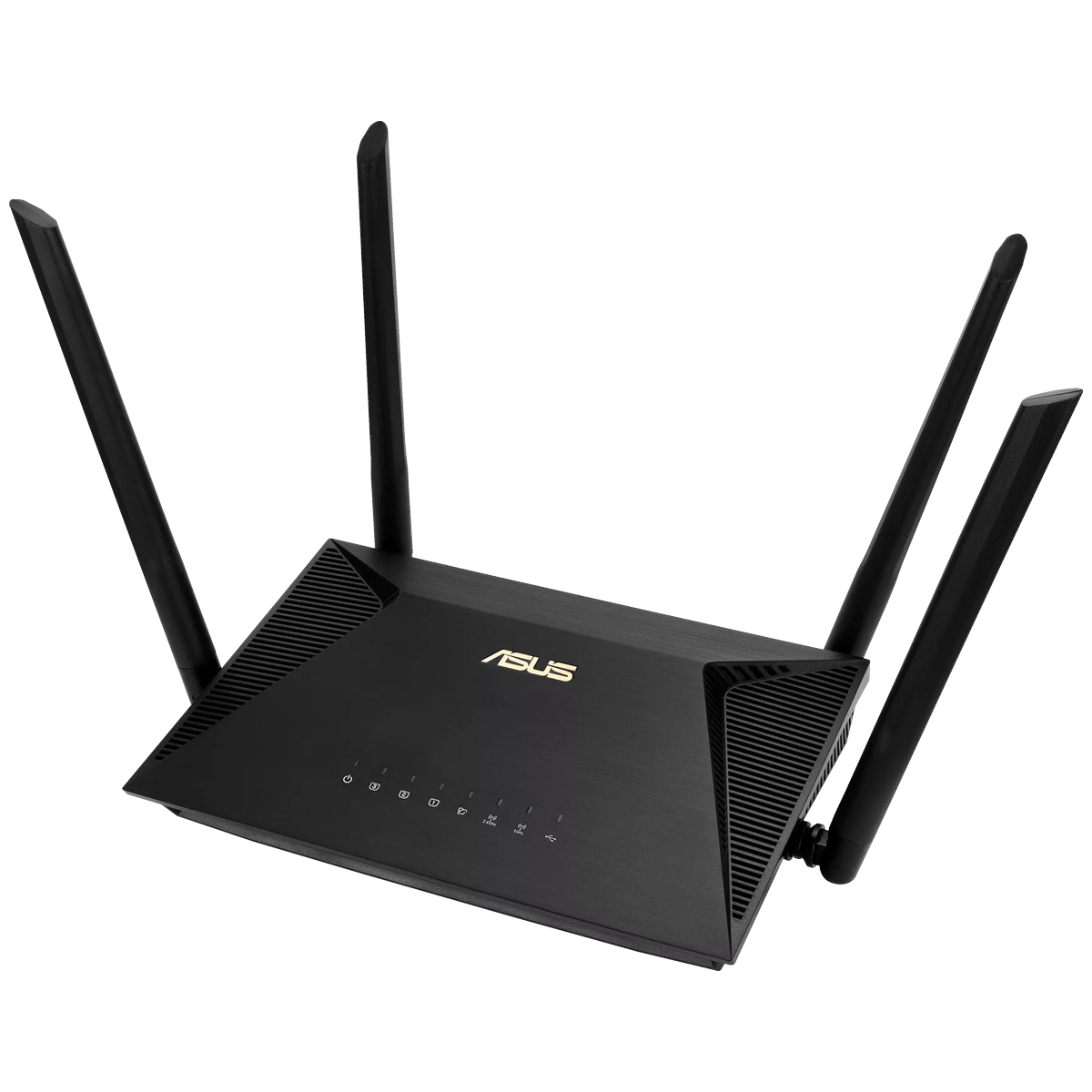 Роутер беспроводной Asus RT-AX1800U AX1800 10/100/1000BASE-TX/4G ready черный