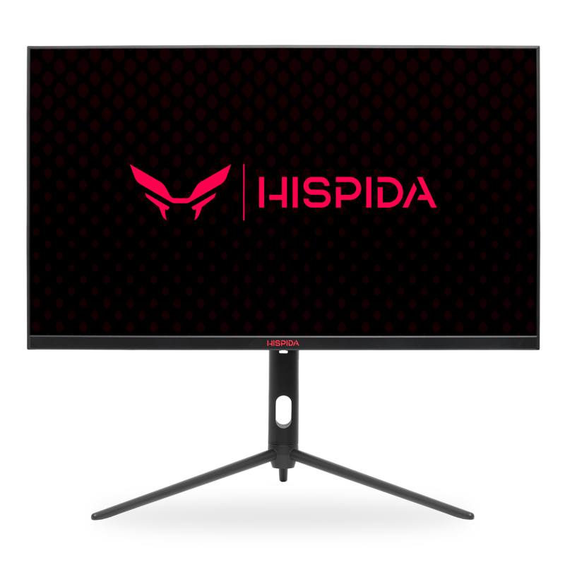 Монитор HISPIDA 27'' 2560x1440, IPS, 178/178, 5ms, 300nit, 1000:1, 180Hz, 2xDP/2xHDMI, noxUSB-A, RGB