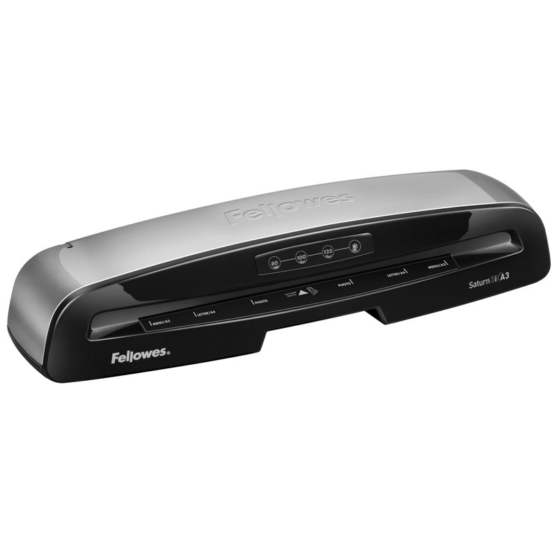 Fellowes Ламинатор Saturn A3 FS-57360(01) {75-125 мкм, 50 см/мин, нагрев за 60 сек}