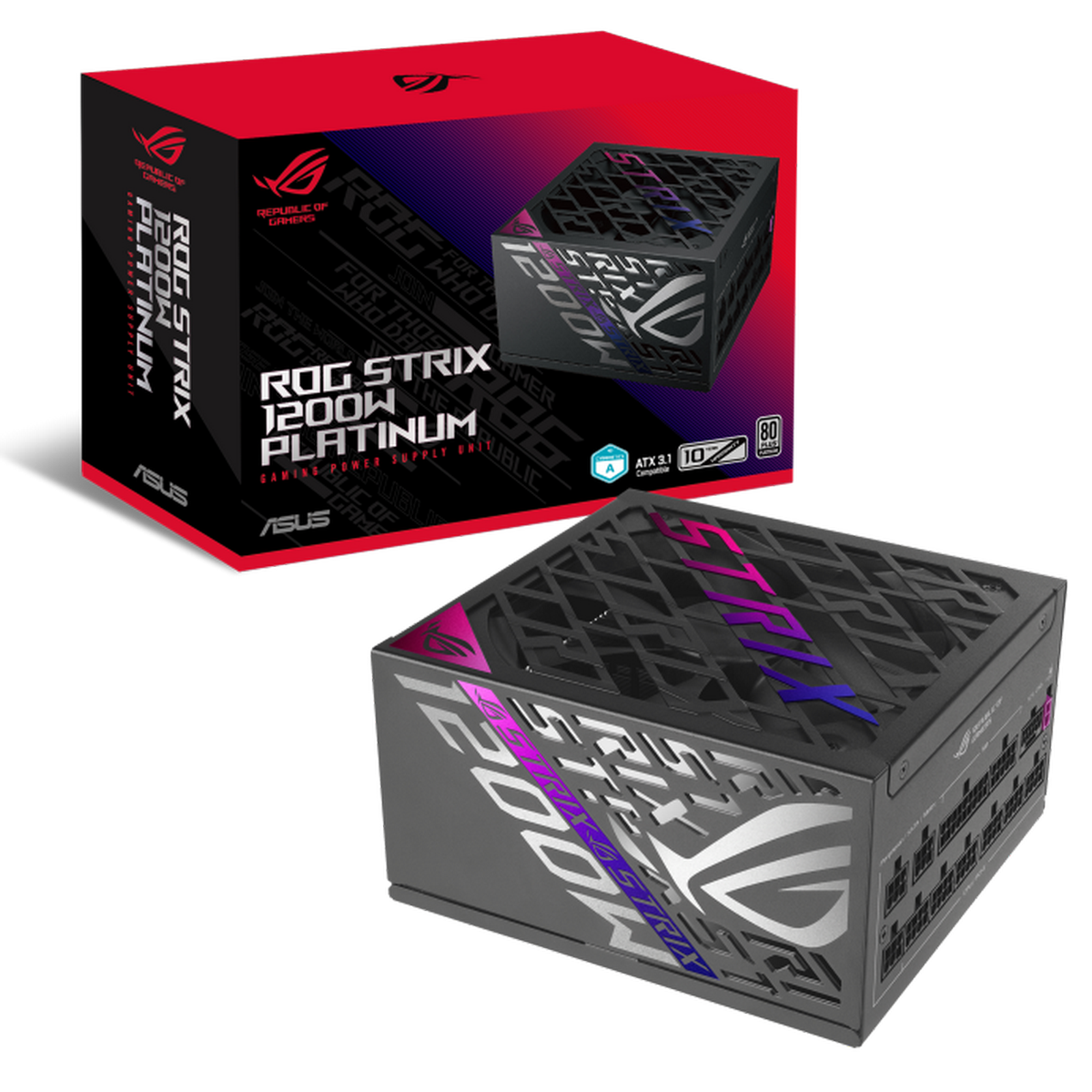 Блок питания ПК ASUS ROG-STRIX-1200P-GAMING