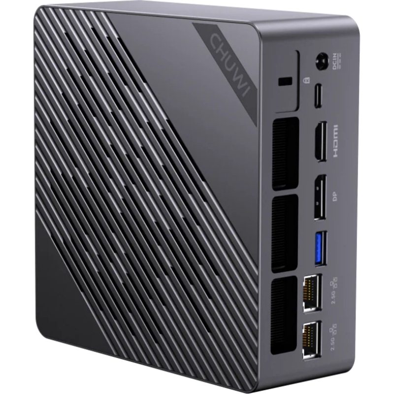 Компьютер Chuwi AuBox AMD Ryzen AI 9 365(2Ghz)/32768Mb/1024PCISSDGb/Int:AMD Radeon 880M/BT/WiFi/war 