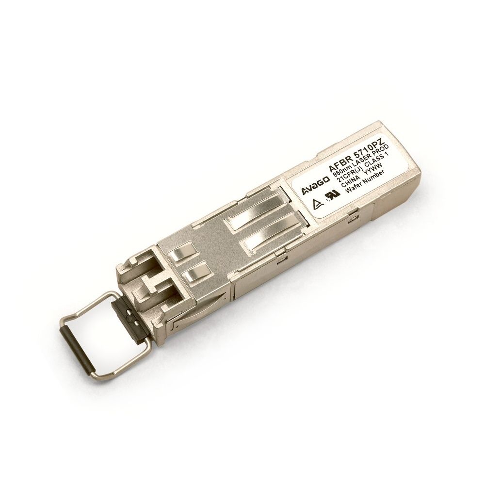 Трансивер Avago AFBR-5710PZ (б.у.)   Transceiver 1G (1.25GBd Ethernet), SFP, LC MM 550m SX, 850nm VC