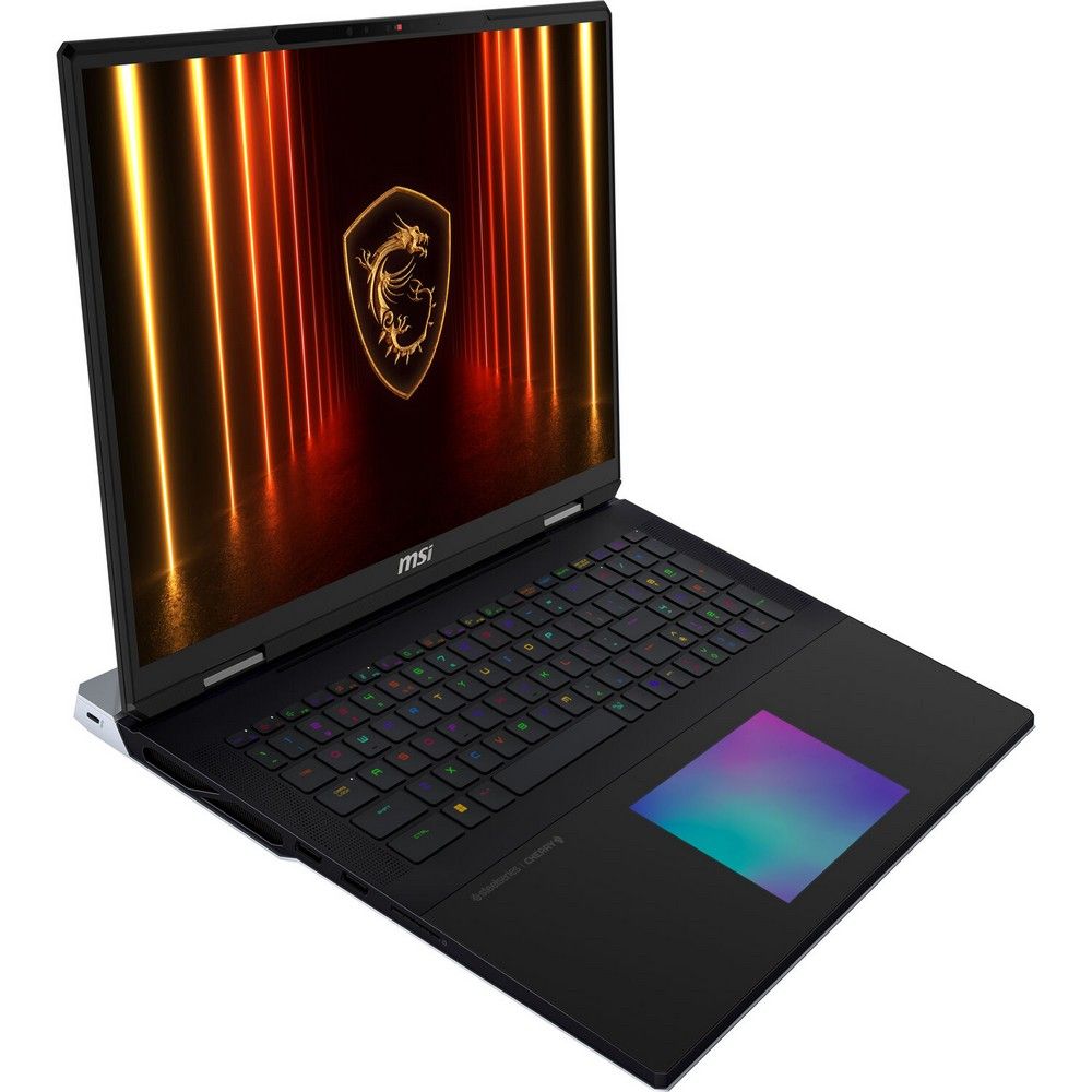 MSI Titan 18 HX AI A2XWJG-206RU Этот мощный игровой и профессиональный ноутбук сочетает большой 18 экран с ультра-высоким разрешением 3840x2400 и MiniLED-подсветкой, что обеспечивает исключительную детализацию и глубокую контрастность для работы с видео и