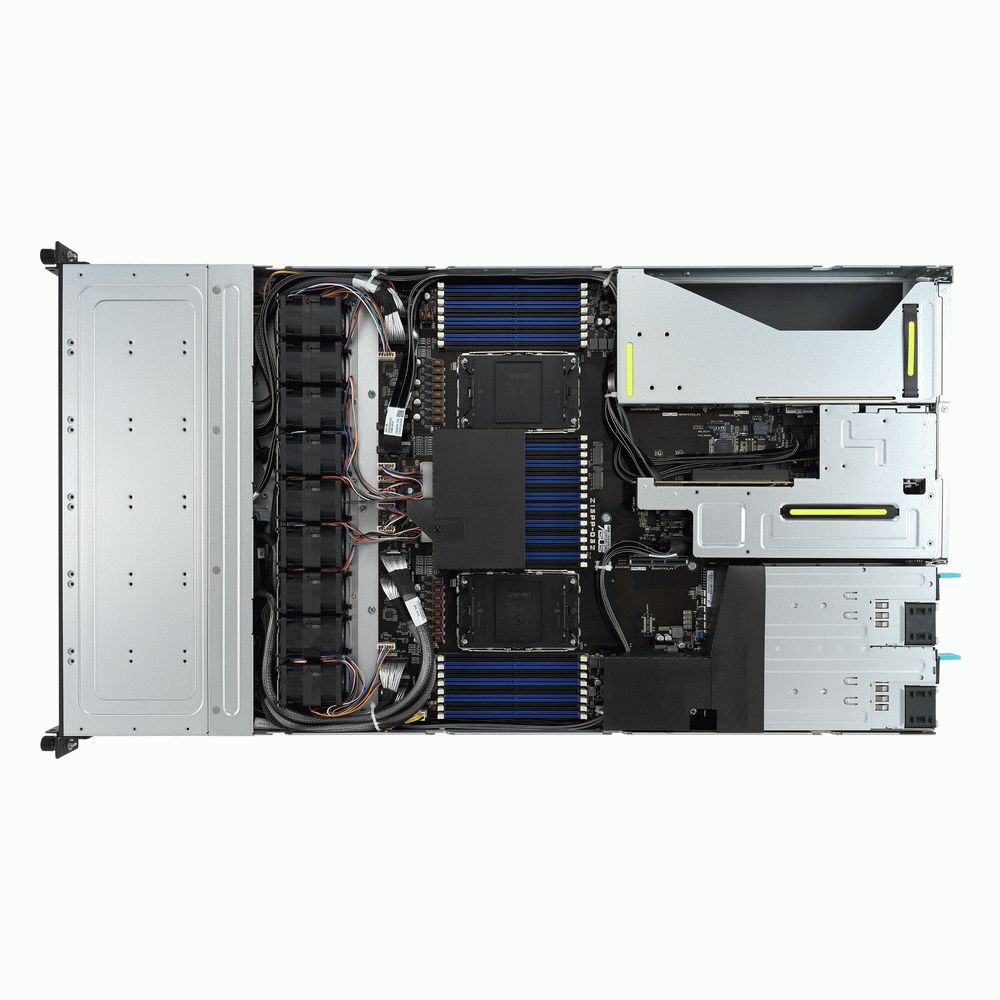 Серверная платформа ASUS RS700-E11-RS12U, 1U, 2x Socket-E LGA4677, 32x DDR5 4800*/5600*, 12x2.5'' NV
