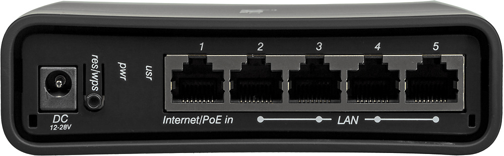 Точка доступа Wi-Fi MIKROTIK RBD52G-5HacD2HnD-TC hAP ac2 with 716MHz CPU, 128MB RAM, 5 x Gbit LAN, b