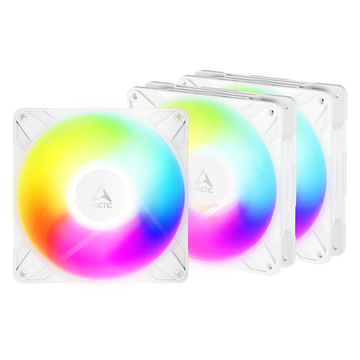 Вентилятор корпусной ARCTIC P14 Pro Reverse A-RGB (White) 3 Pack (ACFAN00328A)