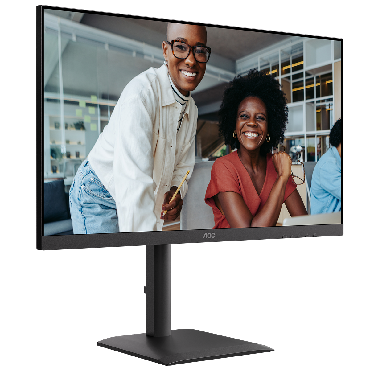 Монитор 27" AOC U27E4CV Black (4K, IPS, 3840x2160, 60Hz, 4 ms, 178°/178°, 400 cd/m, +2xHDMI 2.0