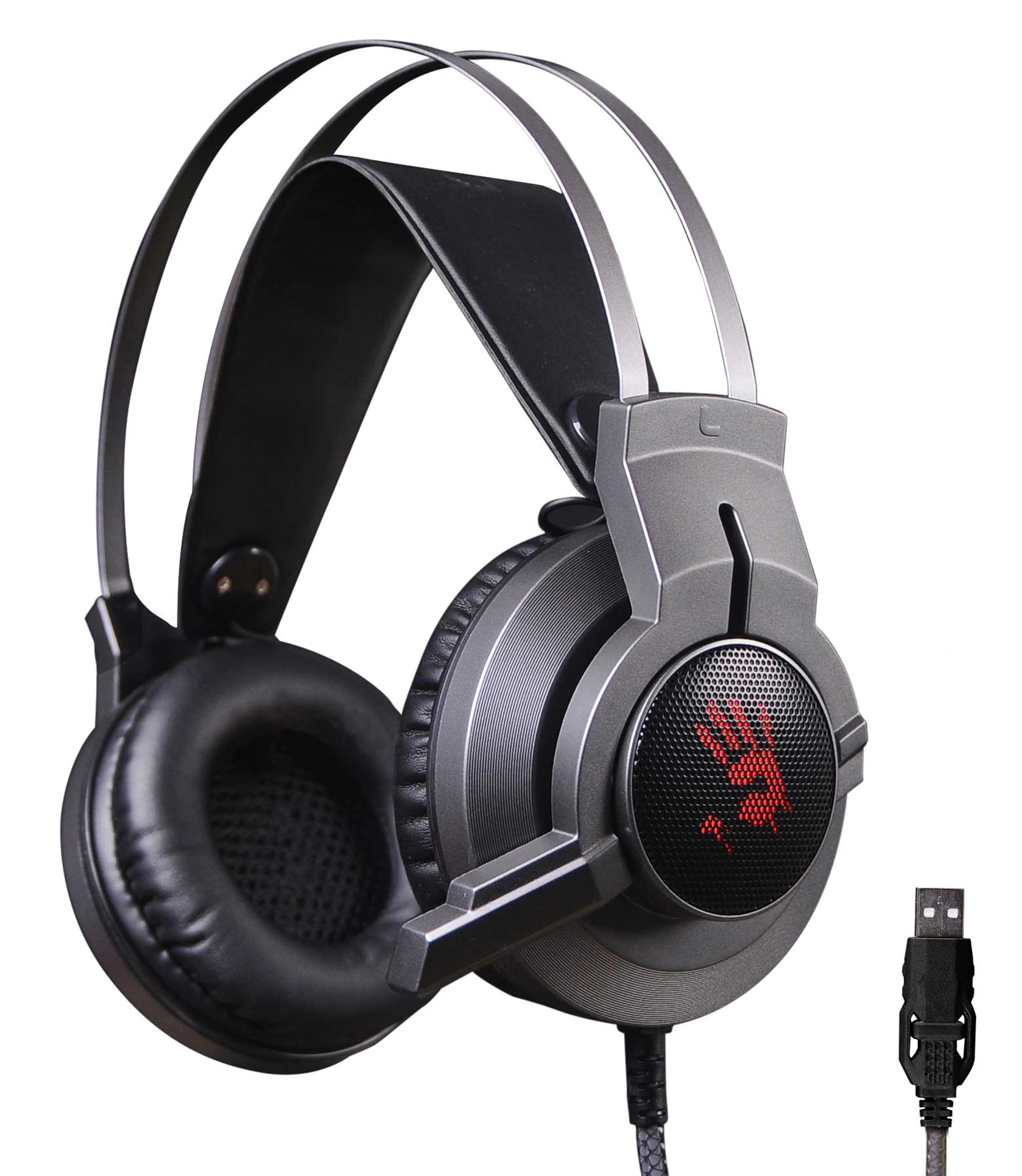 A4Tech Bloody G437 черный 1.8м мониторные
