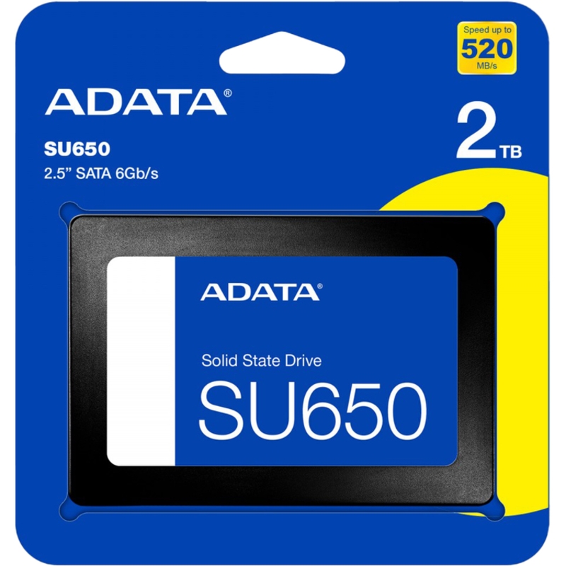 Накопитель SSD A-Data SATA-III 2TB ASU650SS-2TT-R Ultimate SU650 2.5"