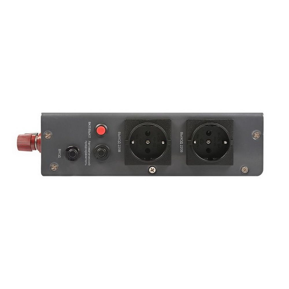 ИБП POWERMAN Smart 1000 INV Graphite Мощность 1000 ВА / 600 Вт, розетки Shuko - 2 шт. Стабилизирует 