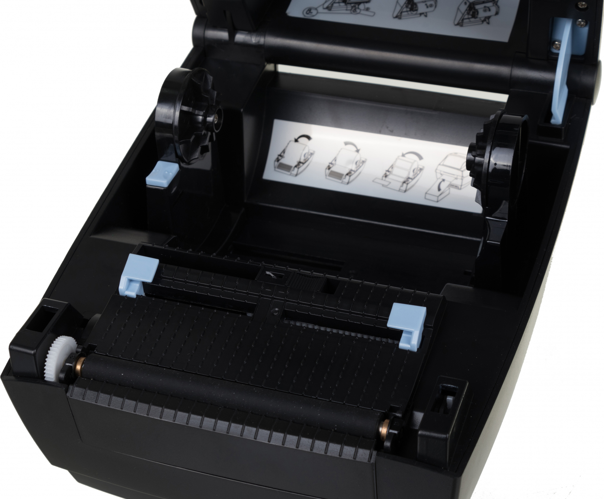 Термопринтер Mertech TLP100 Terra Nova (4588) 203dpi 127мм/с/USB/RS232/Eth для печ.накл. черный