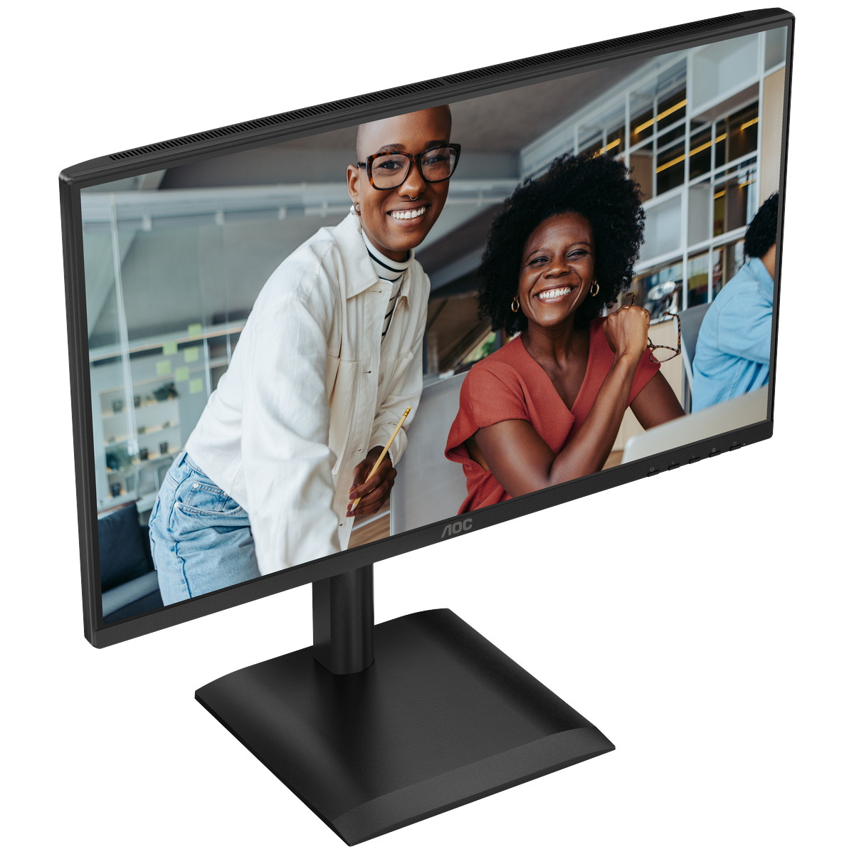 Монитор 23.8" AOC 24E4U IPS 1920x1080, 120 Гц, 4 мс, 16:9, 300 кд/м², HDMI 1.4, DP 1.2, VGA, USB-C, 