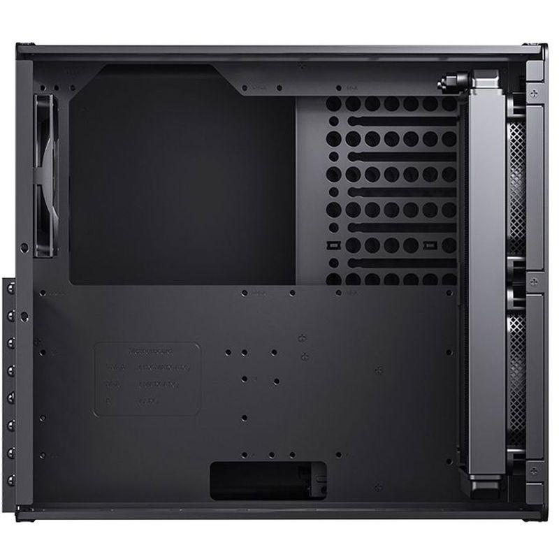 Корпус JONSBO N5, Mini-Tower, 3x120mm, 1xUSB-A 3.0 + 1xUSB-C 3.2, E-ATX, ATX, mATX, mITX Black
