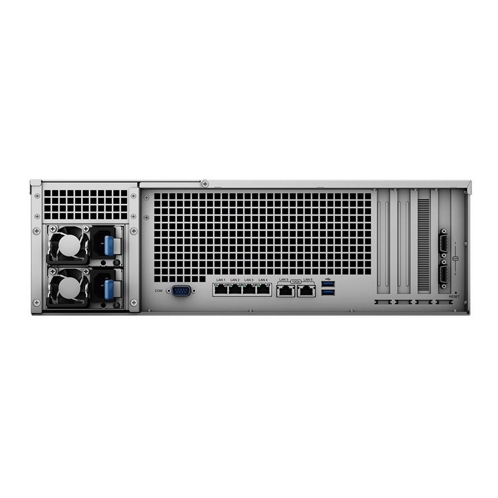 Система хранения данных Synology 3U/16bay 8C 2,1GhzCPU/16Gb(64)/RAID0,1,10,5,6/upto 40HDD (2xRX1217(